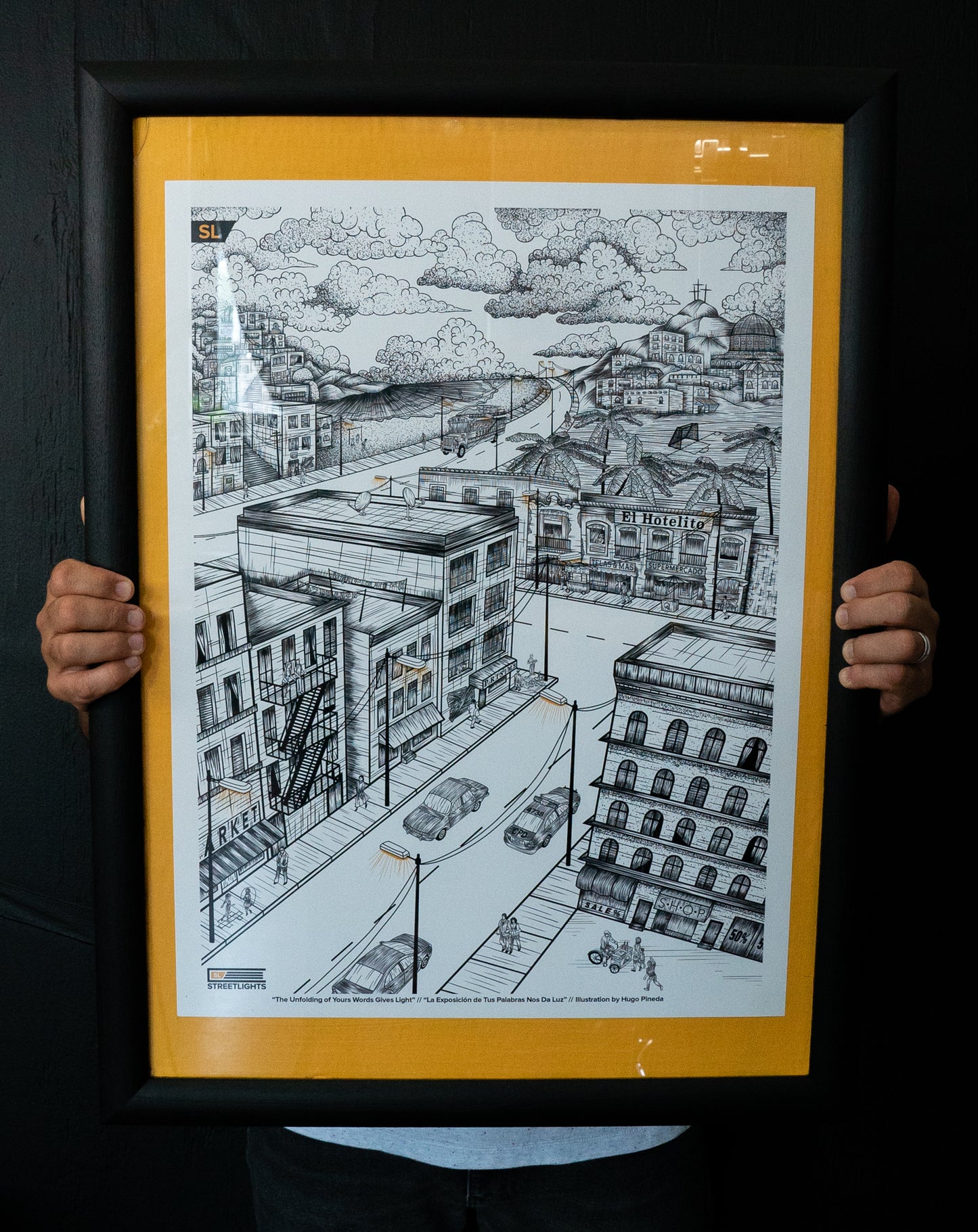 Unfolding Light Poster