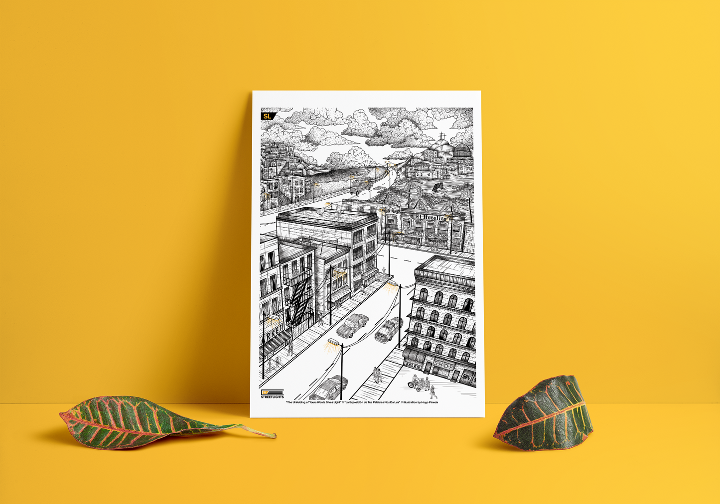 Unfolding Light Poster